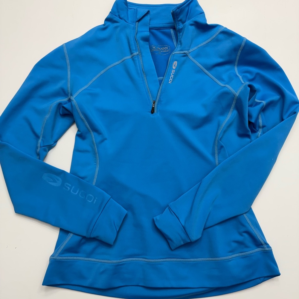 SUGOI Bright Blue Performance Jacket - Picture 2 of 5